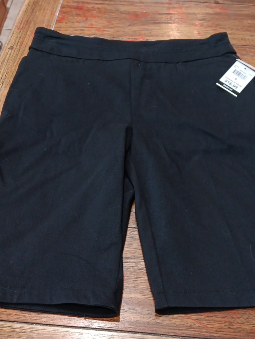 Fit Sight Women's Black Stretch Bike Shorts -